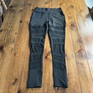 POPFIT - Black Mesh Leggings